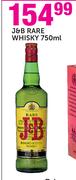 J&B Rare Whisky-750ml