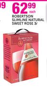 Robertson Slimline Natural Sweet Rose-3L