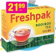 Freshpak Rooibos Tagless Tea Bags-80's Each