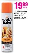 Cook'N Bake Non-Stick Original Spray-300ml