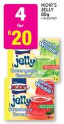 Moir's Jelly Assorted-4x80g