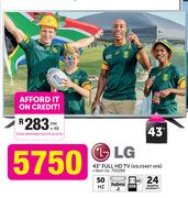 LG 43" Full HD LED TV 43LF540T AFB