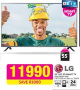 LG 55" LED 3D Smart TV 355LF650T AFB