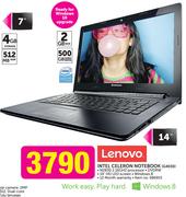 Lenovo 14" Intel Celeron Notebook G4030