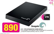Seagate 2.5" 1TB Expansion Hard Drive