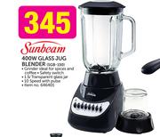 Sunbeam 400W Glass Jug Blender SGB-150