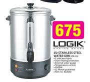 Logik 15Ltr Stainless Steel Water Urn ZD-15