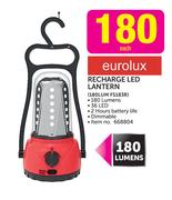 Eurolux 180 Lumens Recharge LED Lantern 180LUM FS183R
