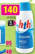 HTH 4Kg Granular Pool Chlorine