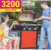 Mega Master Blaze 300 Patio Gas Braai-Each