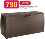 Keter Hollywood Storage Box 118x48x58Cm