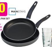 Mainstays 24Cm Frying Pan Set-Each