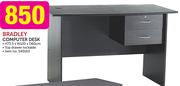 Bradley Computer Desk 73.5x120x60Cm