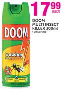 Doom Multi Insect Killer Assorted-300ml