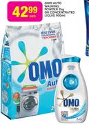 Omo Auto Washing Powder 2Kg Or Concentrated Liquid 900ml-Each