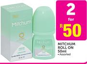 Mitchum Roll On Assorted-2x50ml