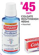 Colgate Mouthwash Assorted-400ml