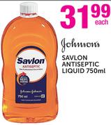 Johnson's Savlon Antiseptic Liquid-750ml