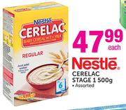 Nestle Cerelac Stage 1 Assorted-500g