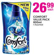 Comfort Value Pack Assorted-800ml