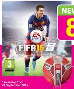 Fifa 16 Xbox One Or PS4+ Free Soccer Ball