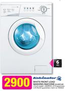 Kelvinator White Front Load Washing Machine KL60FLW
