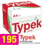 Typek A4 Office Box-5x500 Sheet