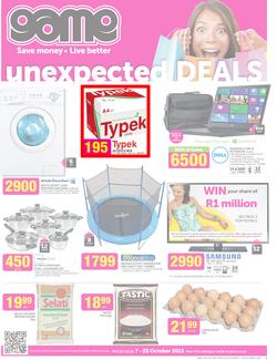 Game : Unexpected Deals (7 Oct - 20 Oct 2015), page 1