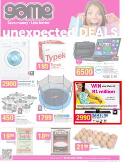 Game : Unexpected Deals (7 Oct - 20 Oct 2015), page 1