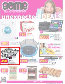 Game : Unexpected Deals (7 Oct - 20 Oct 2015), page 1