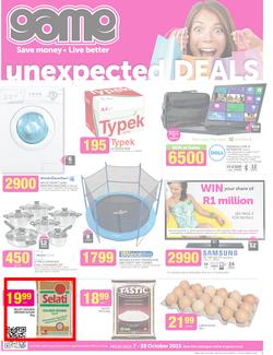 Game : Unexpected Deals (7 Oct - 20 Oct 2015), page 1