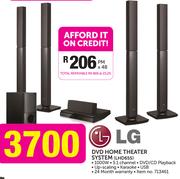 LG DVD Home Theatre System LHD655