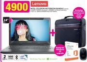 Lenovo Intel Celeron Notebook Bundle G4030