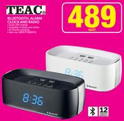 Teac Bluetooth Alarm Clock And Radio-Each