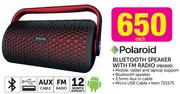 Polaroid Bluetooth Speaker With FM Radio PBS909-Each