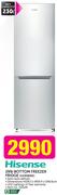 Hisense 299L Bottom Freezer Fridge H299BME