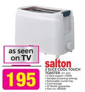 Salton 2 Slice Cool Touch Toaster ST-201