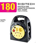 Digitech 10M Cassette Extension Reel 10AMP-Each