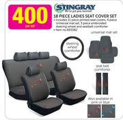 Stingray 18-Piece Ladies Seat Cover Set
