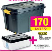 Addis 110L Storage Box+ 11L Storage Box