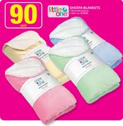 Little One Sherpa Blankets-Each