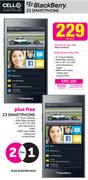 2x Blackberry Z3 Smartphone-On Epic 100