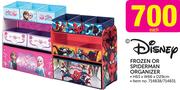 Disney Frozen Or Sprider Man Organizer 63x66x29Cm-Each
