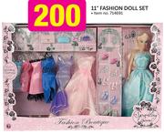 11" Fashion Doll Set