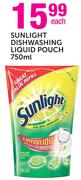 Sunlight Dishwashing Liquid Pouch-750ml