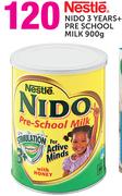Nestle Nido 3 Years+ Pre School Milk-900g