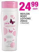 Revlon Body Lotions Assorted-250ml