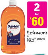 Johnson's Savlon Liquid-2x750ml