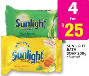 Sunlight Bath Soap Assorted-4x200g