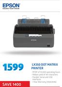 Epson LX350 Dot Matrix Printer